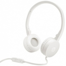 惠普（HP) H2800头戴式白色耳机 F6J04AA