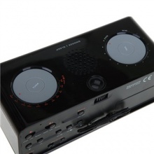 欧西亚(Oregon Scientific) RRA320PN 带收音机时间投影显示器（黑色）