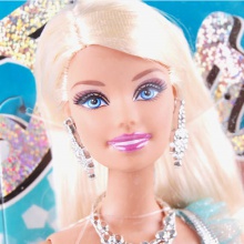 芭比娃娃 Barbie 芭比闪亮造型(蓝色) V3396