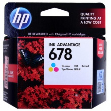 惠普（HP） CZ108AA 678彩色墨盒 （适用 HP DeskJet 2515 1018 1518 2548系列）
