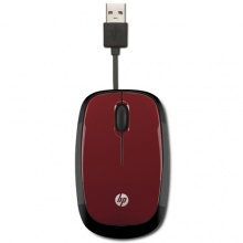 惠普（HP）X1250有线鼠标（红色）H6F04AA#UUF