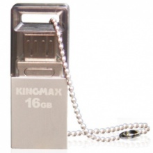 KING MAX(胜创)PJ-02遨游碟OTG手机/电脑两用U盘金属双头插防水16G