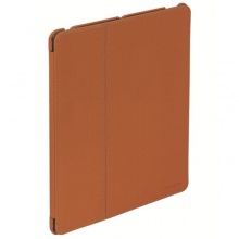 泰格斯 iPad 多功能翻盖保护套（支架设计、插笔槽，斜纹PU，橘黄，适用于iPad3,4） THD00603AP