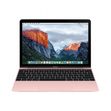 Apple MacBook 12英寸笔记本电脑 玫瑰金色 256GB闪存 MMGL2CH/A