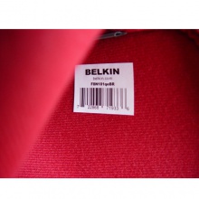 贝尔金 迷你笔记本电脑内袋(黑/红色,10.2寸) F8N181qeBR