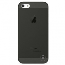 贝尔金iPhone5纤薄菁华保护壳 （沥青黑）F8W095qeC00