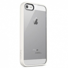 贝尔金iPhone5透明糖果保护壳(乳白色) F8W153qeC07