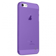 贝尔金iPhone5纤薄菁华保护壳(葡萄紫) F8W095qeC05