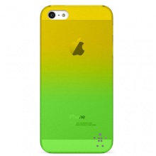 贝尔金iPhone5纤薄菁华渐变色保护壳(鲜果绿) F8W207qeC05