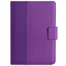 贝尔金经典搭扣保护套iPad mini专用（紫色）F7N042qeC02