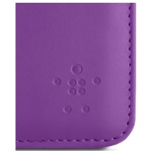 贝尔金经典搭扣保护套iPad mini专用（紫色）F7N042qeC02