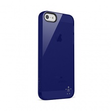贝尔金苹果iPhone5手机保护壳纯粹系列TPU材质(靛青色)F8W093qeC02