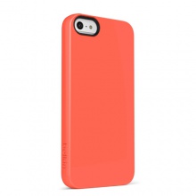 贝尔金苹果iPhone5手机保护壳霓虹系列TPU材质(警报橙)F8W097qeC02