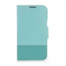 贝尔金Samsung Note II 时尚钱包保护套（水绿色）